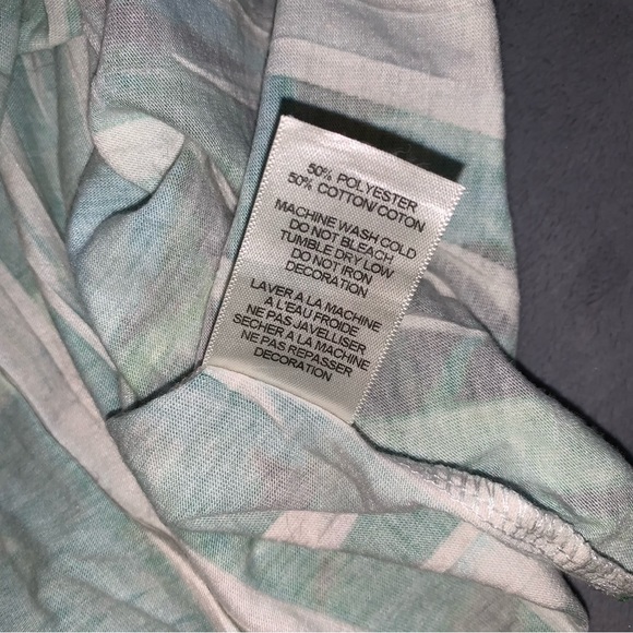 Local Celebrity Leaf Tank Top Asymmetrical Rasta - Picture 12 of 13